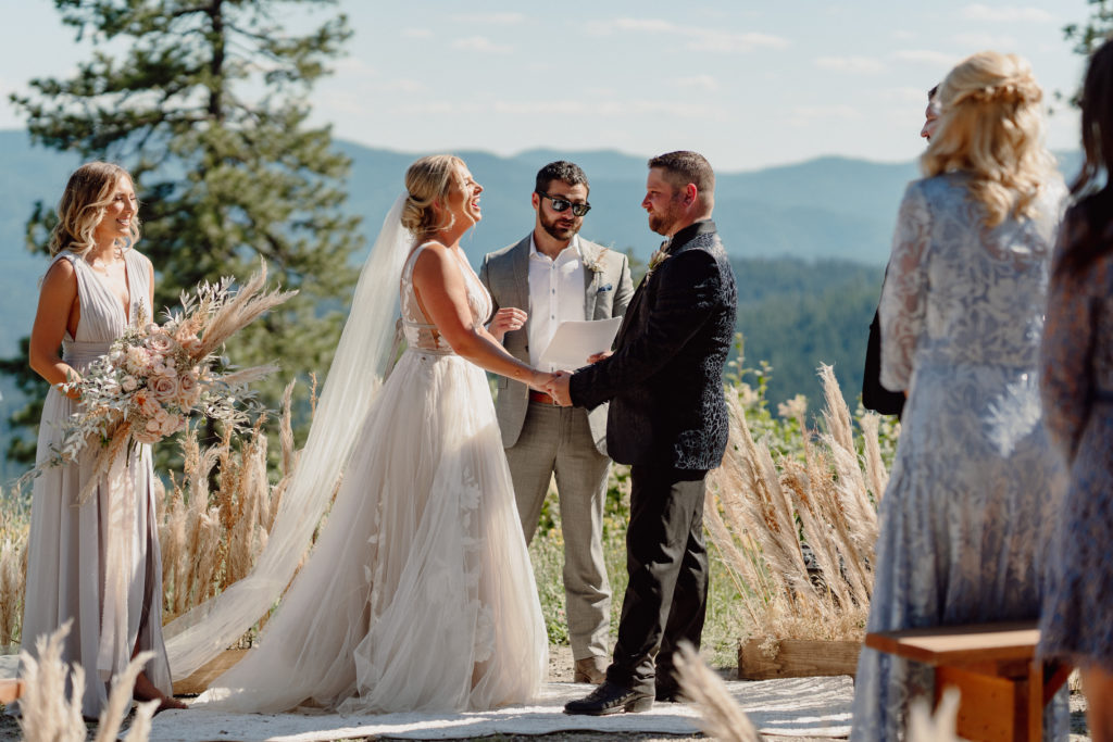 Intiman Mountain Wedding in Coeur D'Alene